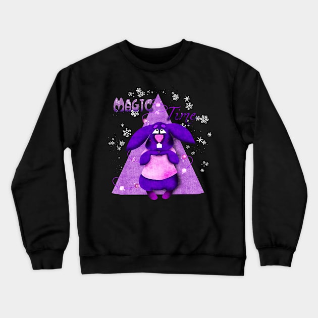 New year rabbit Crewneck Sweatshirt by maryglu